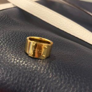 Michael Kors rose gold band ring